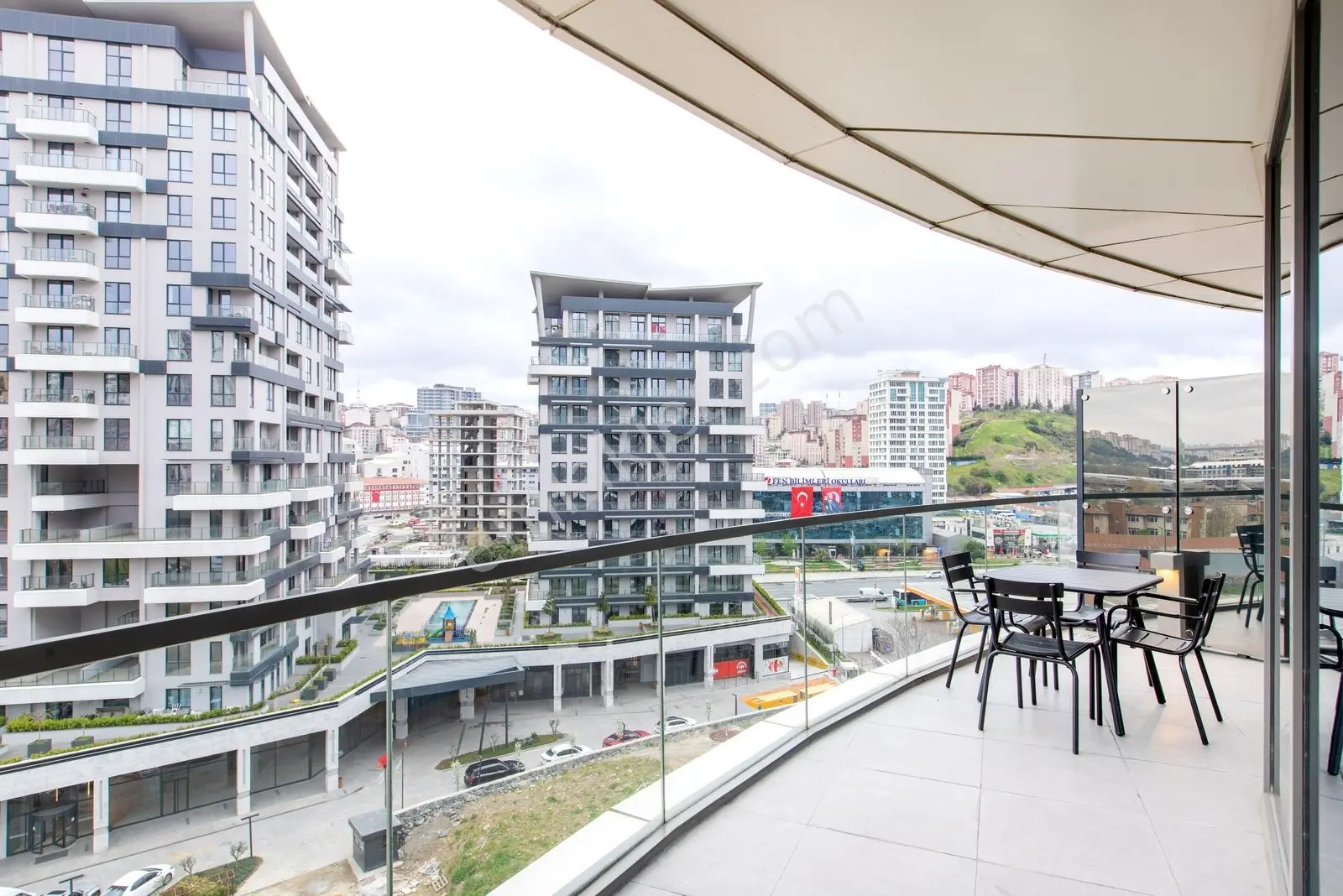 Kağıthane Nef03 Büyük Teraslı Full Eşyalı Kiralık 1+1