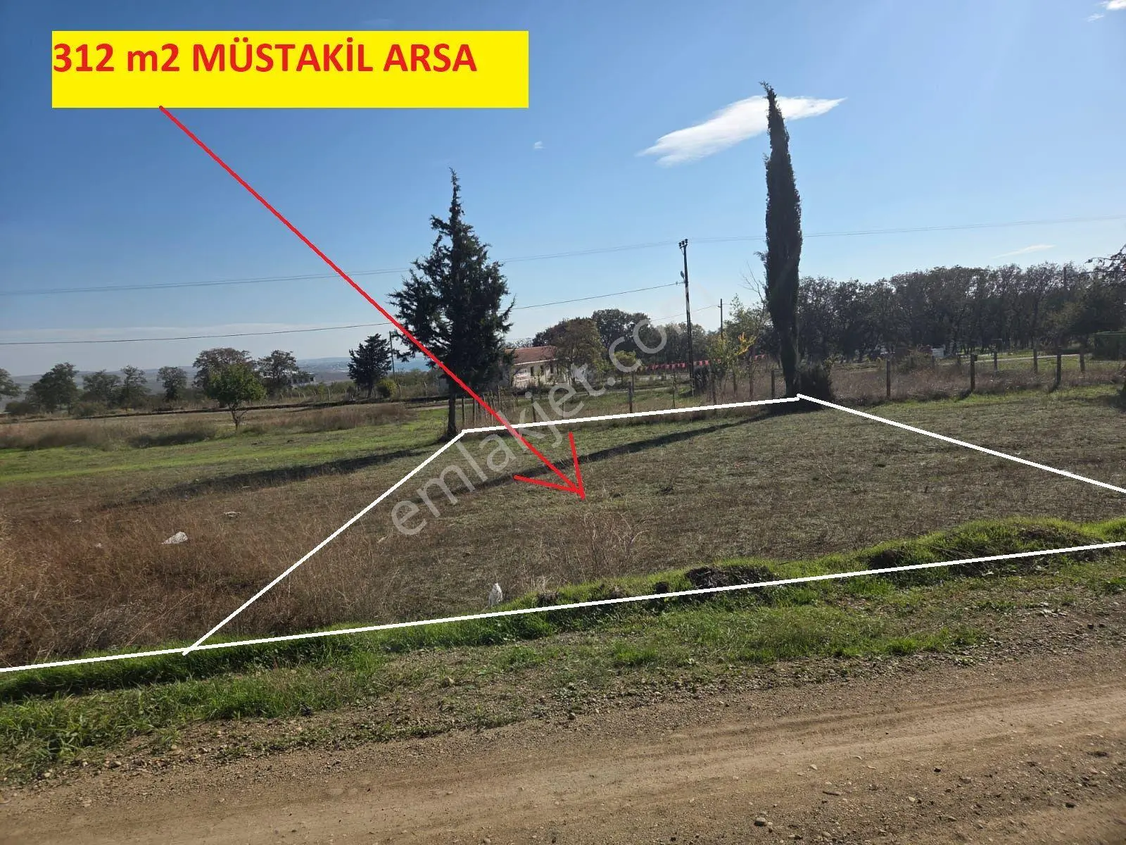 Haydar Emlaktan Yenicede 312 M2 Yatırımlık Müstakil Deniz Manz.arsa