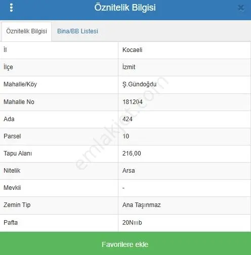 Konutix'ten İzmit Merkezde Acil Satılık İmarlı Arsa - Görsel 6