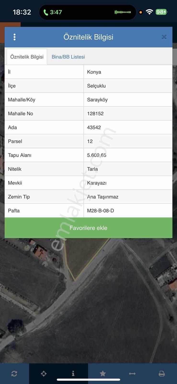 Sarayköy De Asfalt Cepheli 935 M2 Parsel - Görsel 12