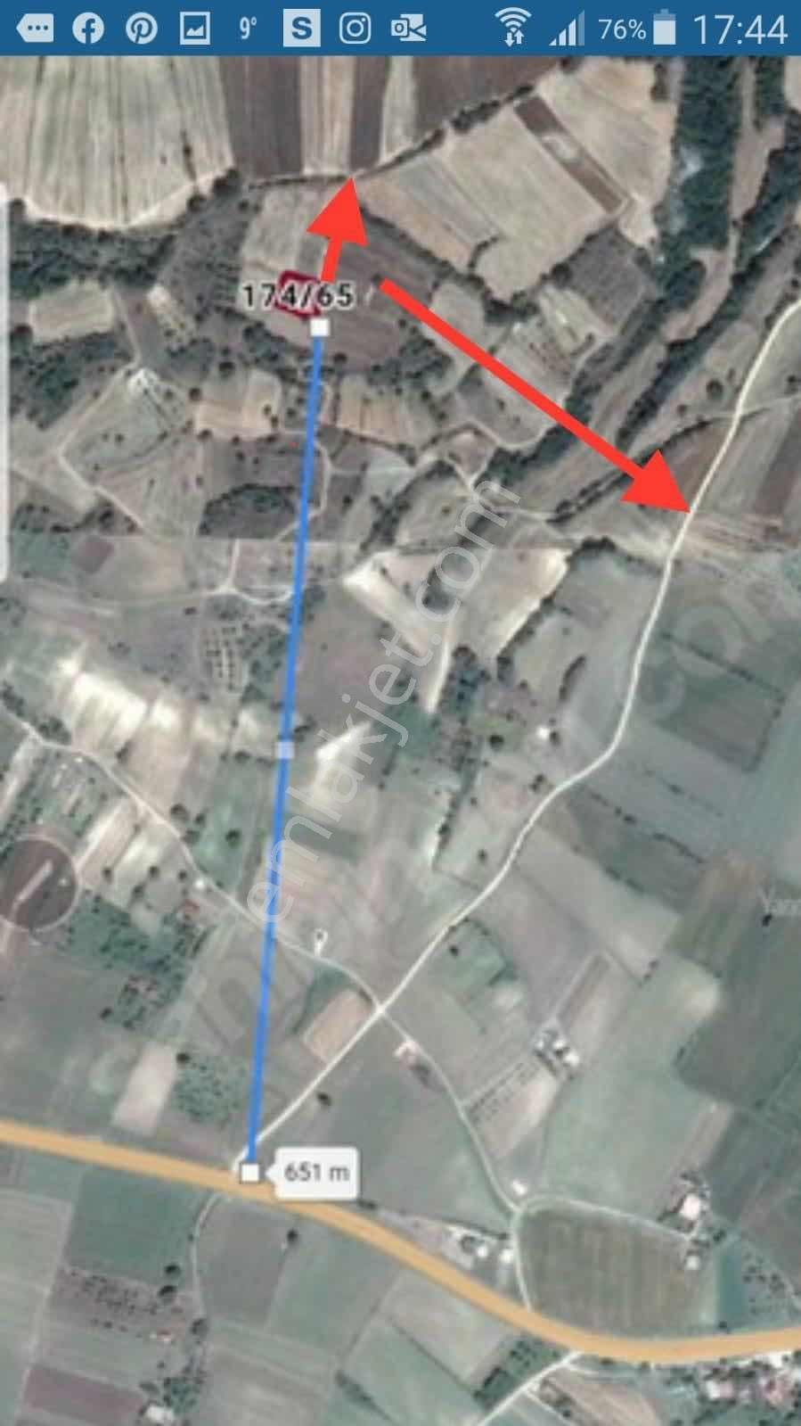 Kırklareli Vize Soğucak'ta Satılık Arsa - 775m² Müstakil Tapu - Görsel 9