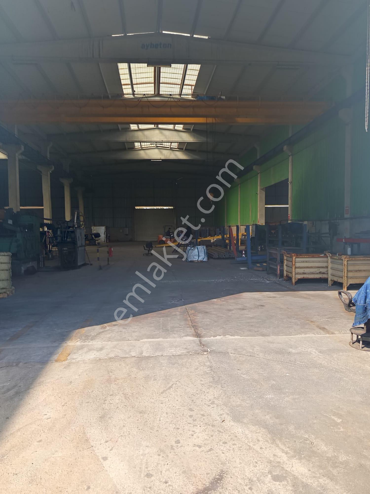 Organize Sanayi 7353m2 Arsa 3181m2 Kapalı+500m2 Ofis Yükseklik 9m İlk Giriş Fabrikası E-5 Ten 300m - Görsel 14