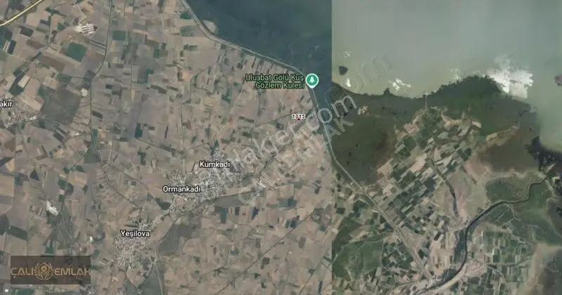 Mustafakemalpaşa Kumkadı Göl Manzaralı Satılık Tarla - Görsel 2