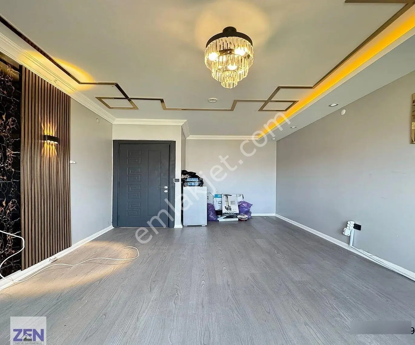 Site İçerisinde Full Konsept Lüks Tasarımlı 1+1 Satılık Daire - Görsel 5
