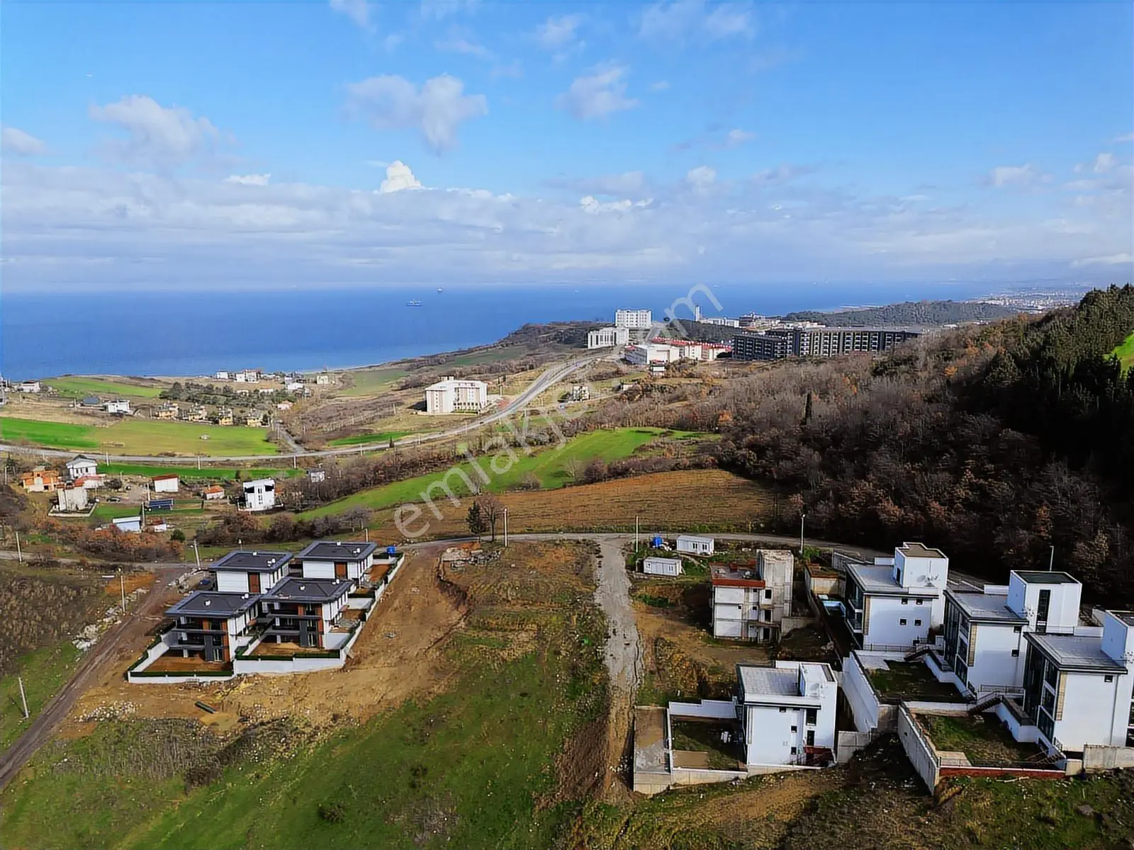 Yalova Termal Akköyde Önü Kapanmaz Deniz Manzaralı Arsa - Görsel 4