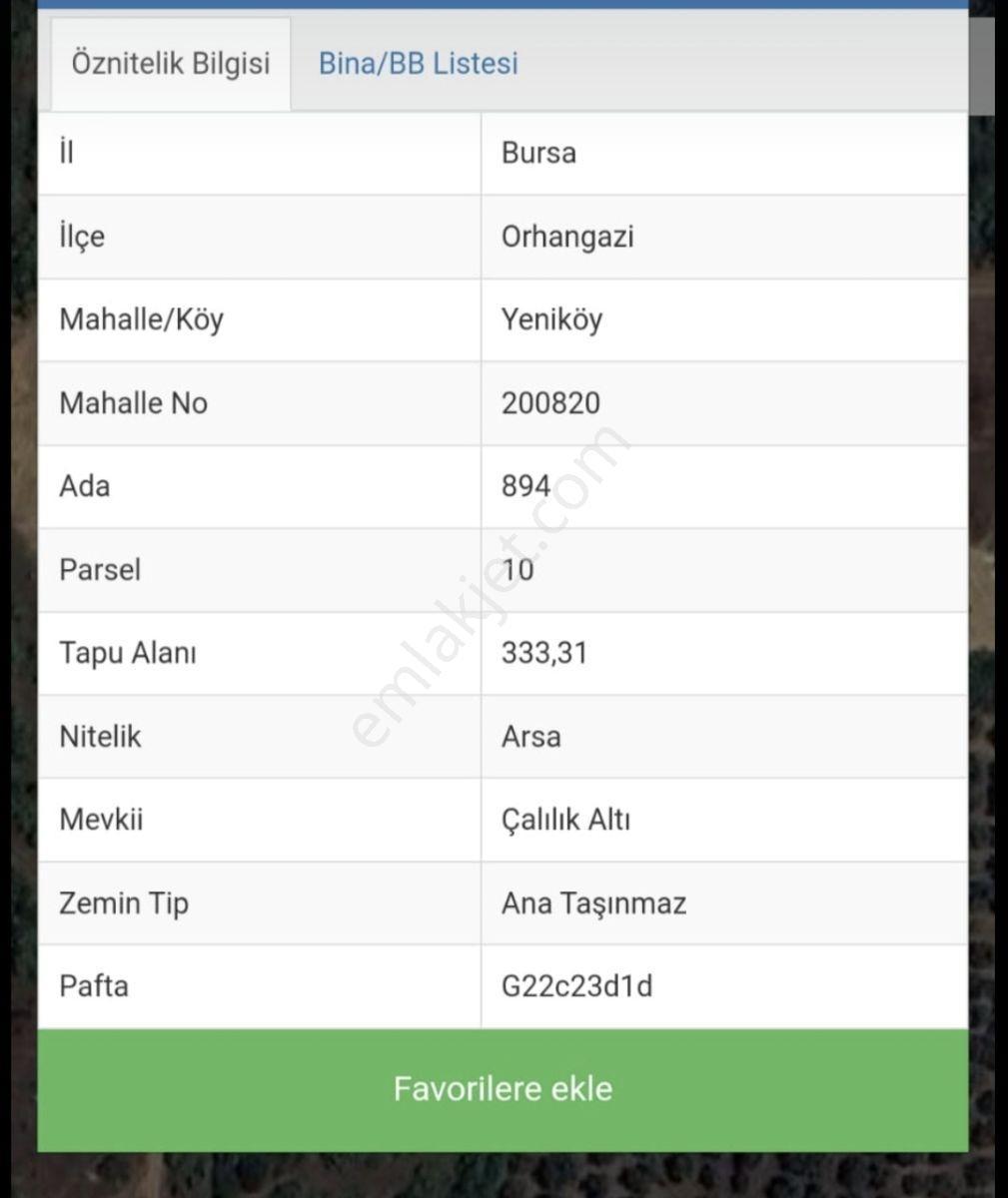 Çok Güzel Konumda 333 M2 Villa İmarlı Önünden Yol Geçen Bir Arsa - Görsel 5