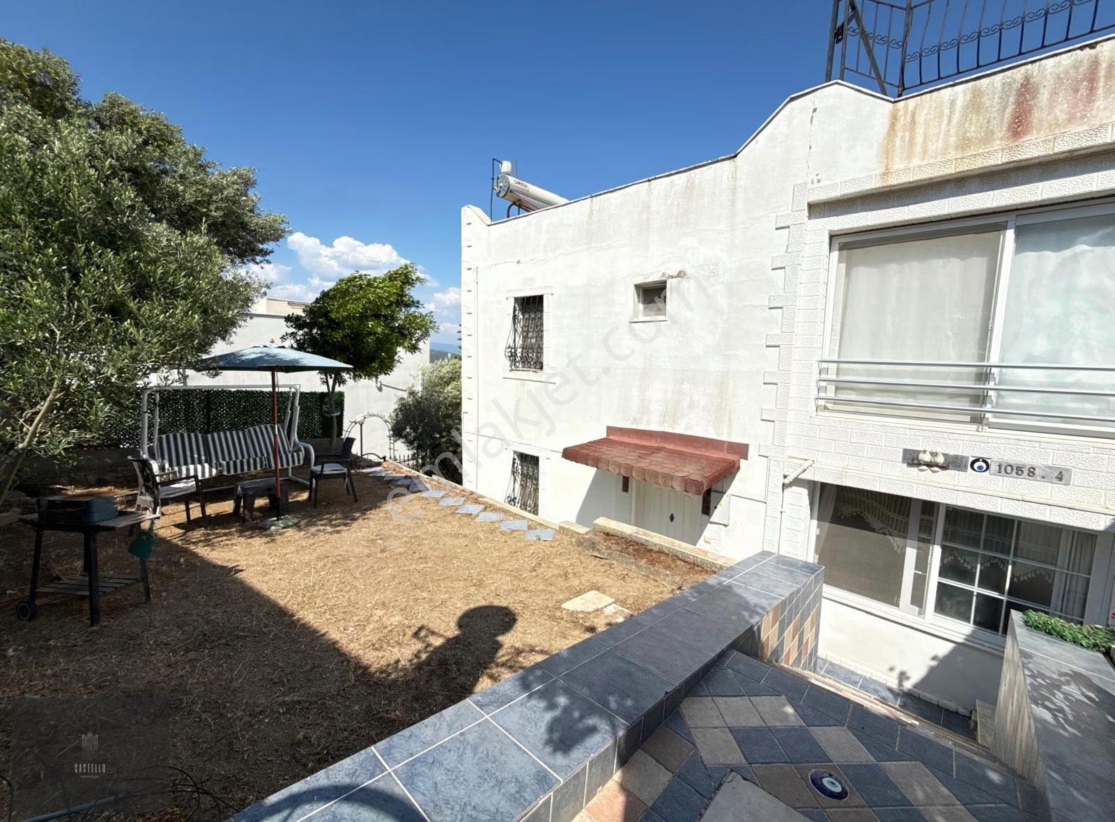 Bodrum Gündoğan Tankay Sitesi'nde Denize Sıfır Kiralık Villa - Görsel 19