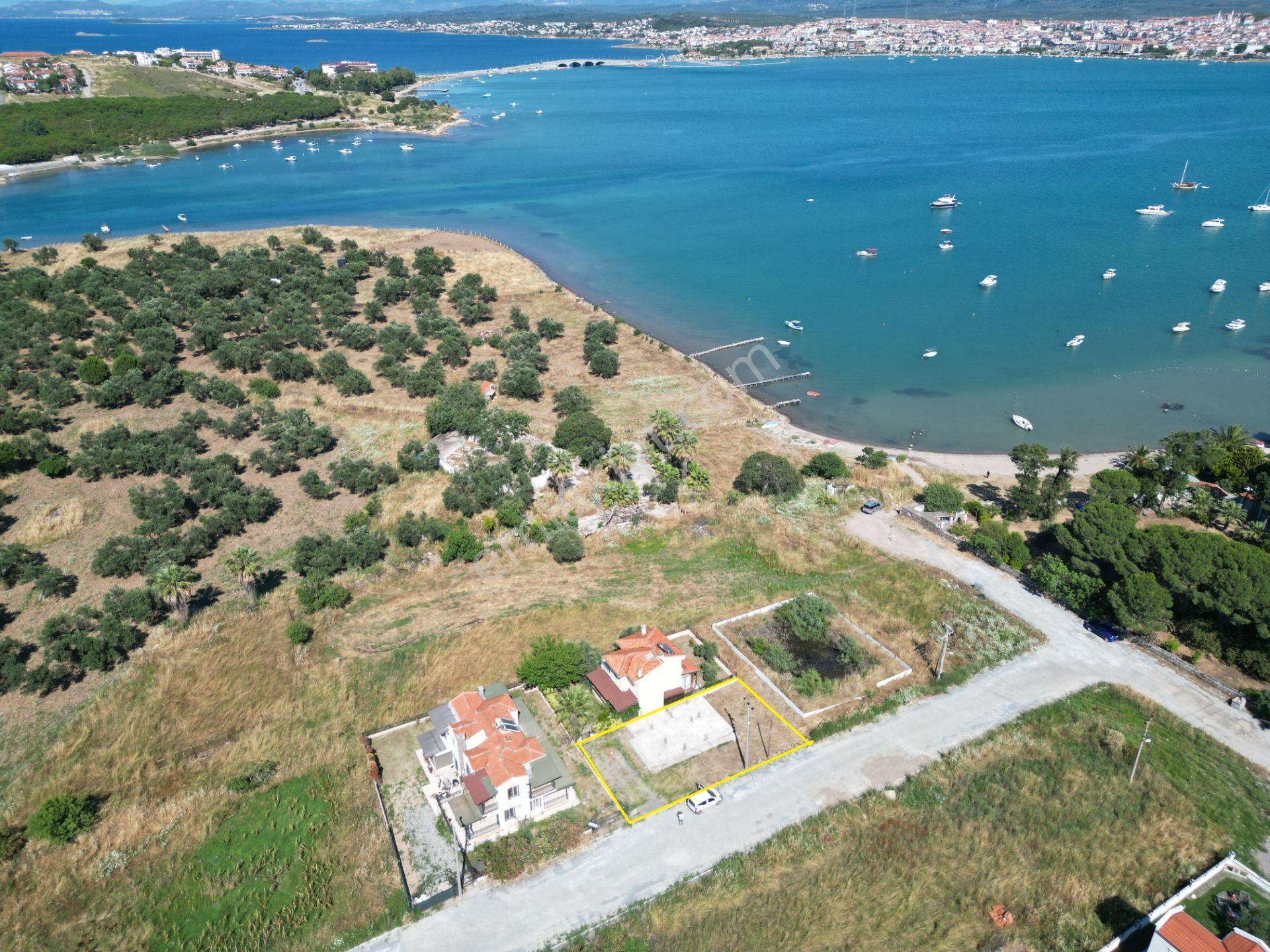 Cunda'da Denize 80 Mt, Temeli Atılmış Villa Arsası - Görsel 6