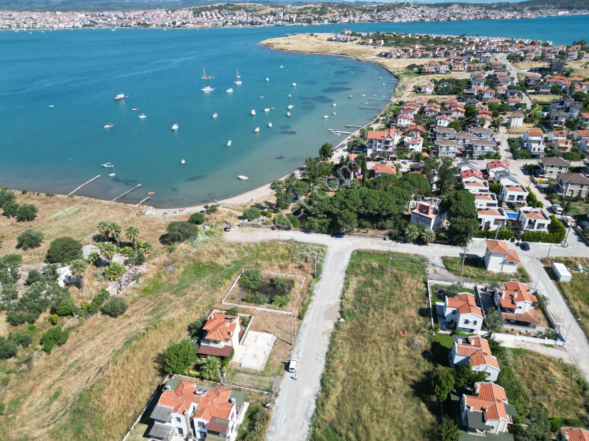 Cunda'da Denize 80 Mt, Temeli Atılmış Villa Arsası - Görsel 3