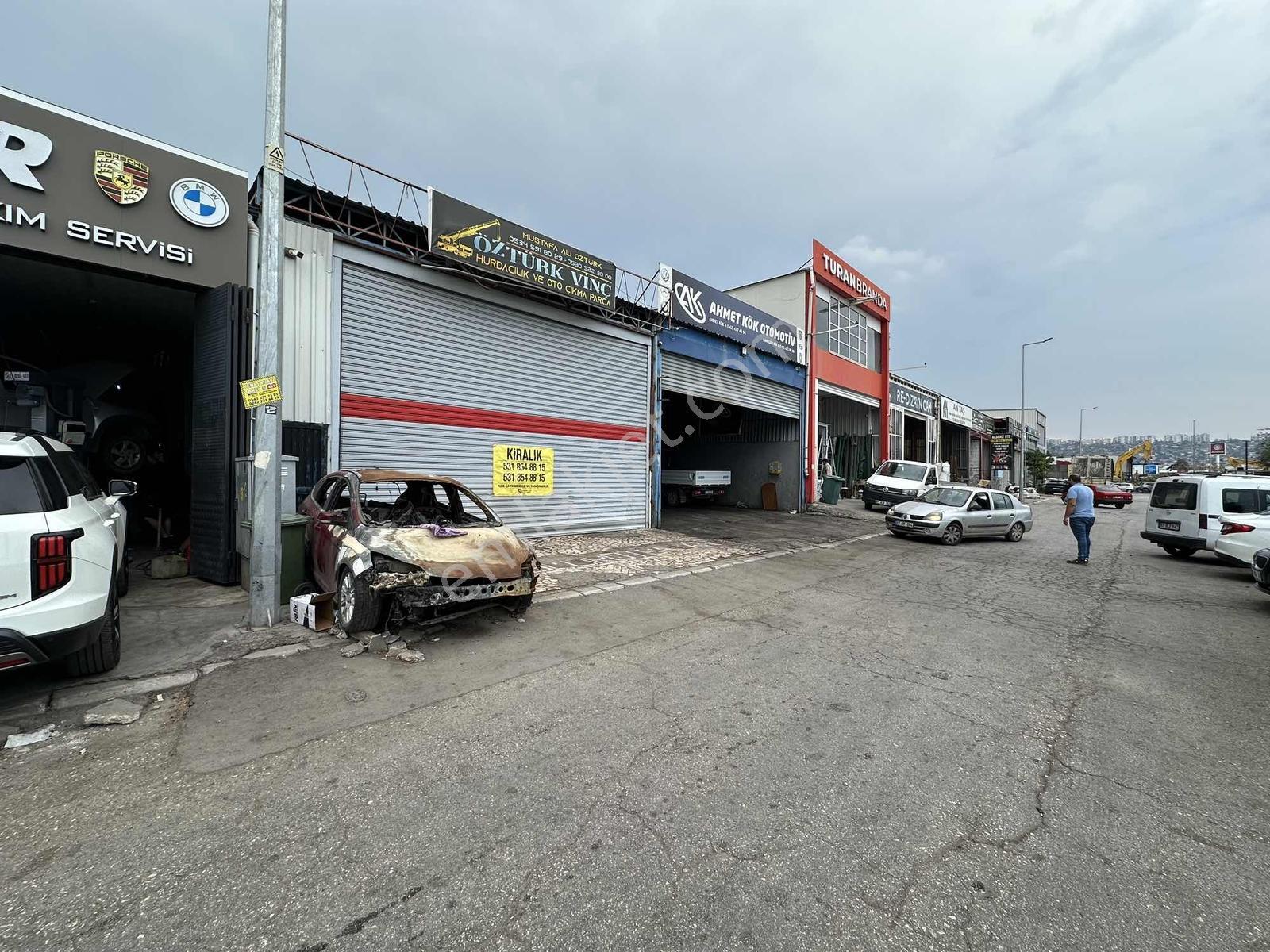 Antalya Yeşil Sanayi Sitesinde Cadde Üzeri 400m2 Kiralık Dükkan - Görsel 29