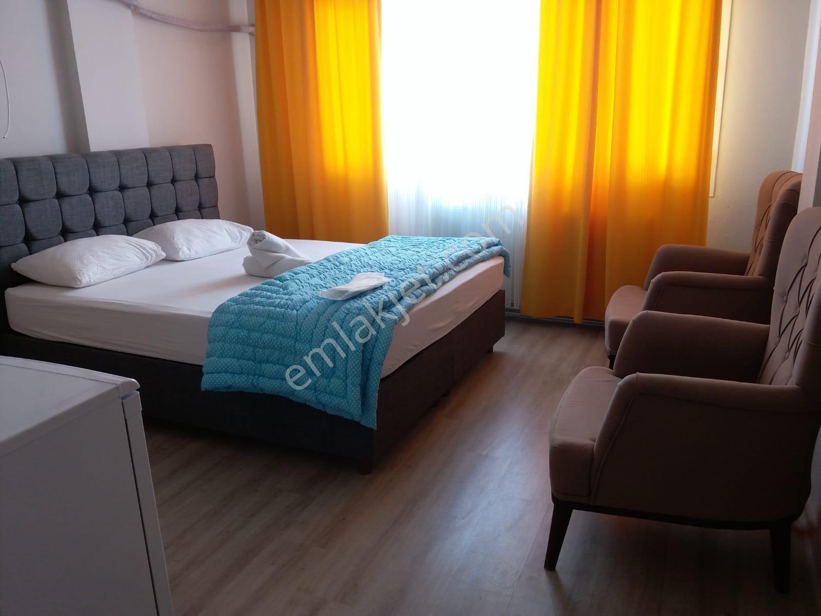 Merkezde Sahile Bir Dakikalık Mesafe Hasarsız Raporlu 7/24 Konaklama Orjinal Fotoğraflar - Görsel 23