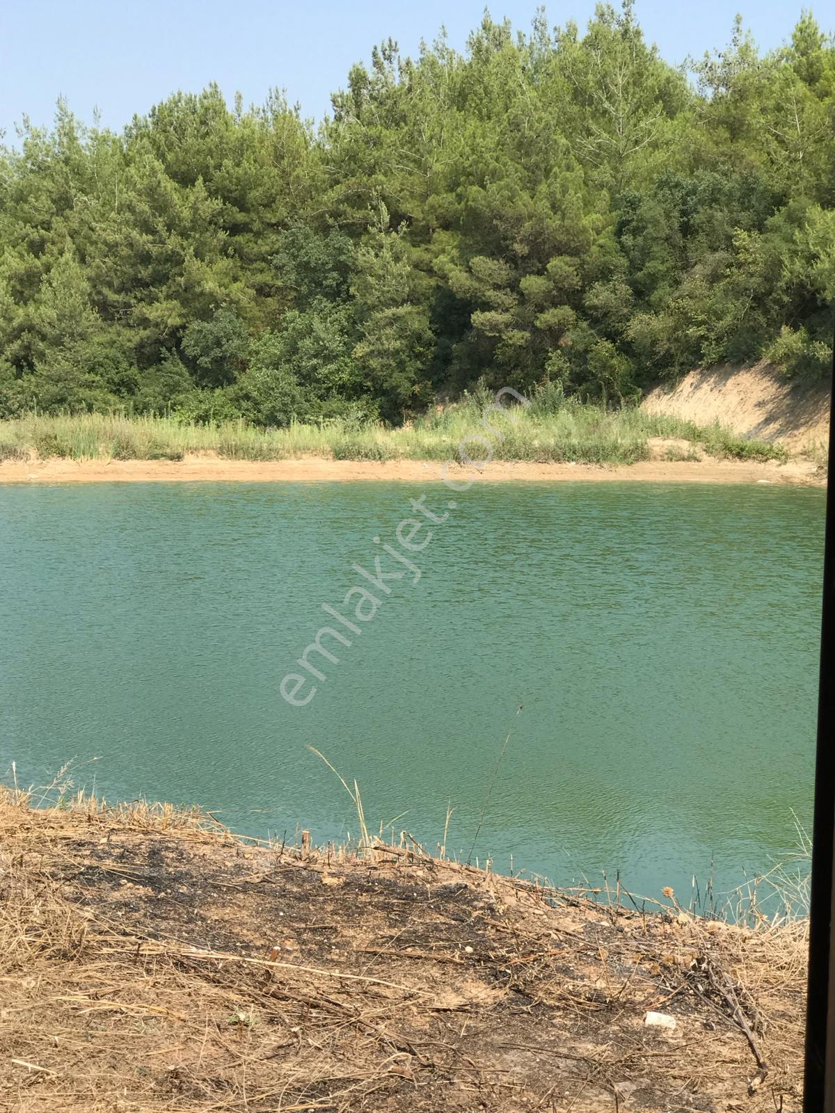 Sarıçam Avcılar 95dönüm Tarla Damlama Sistemi Hidrofor Gübre Tankı Elektrik Yol Su Etrafı Çevrili