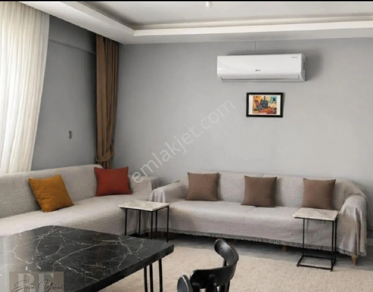 Ortaca'da Geniş Eşyalı Kat Mülkiyetli Satılık 1+1 Daire