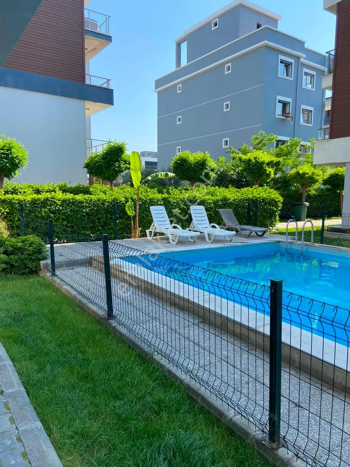 Seyrek Stüdyo City Havuzlu Güvenlikli Site Eşyalı Kiralık Daire - Görsel 4