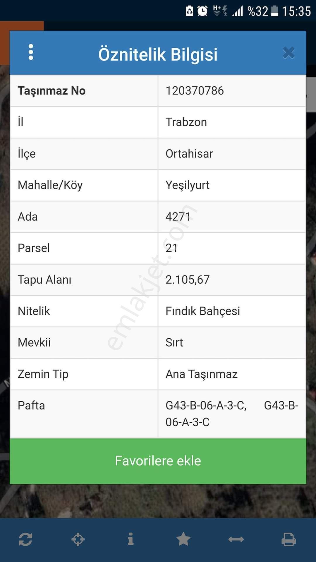 Trabzon Yeşilyurt Da Satılık 2.105 M2 Arazi - Görsel 12