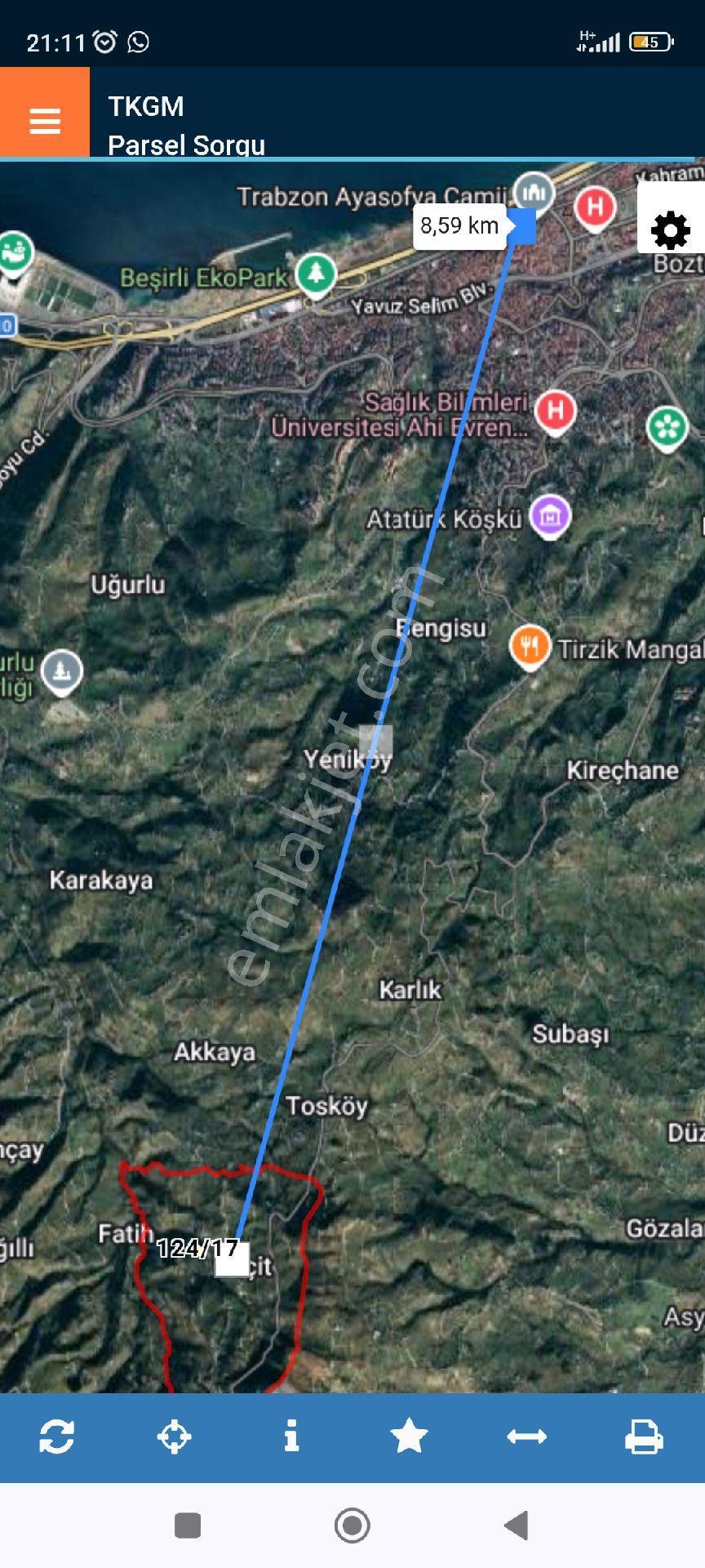 Trabzon Geçit Köyünde Satılık 1.320 M2 Arazi, - Görsel 35