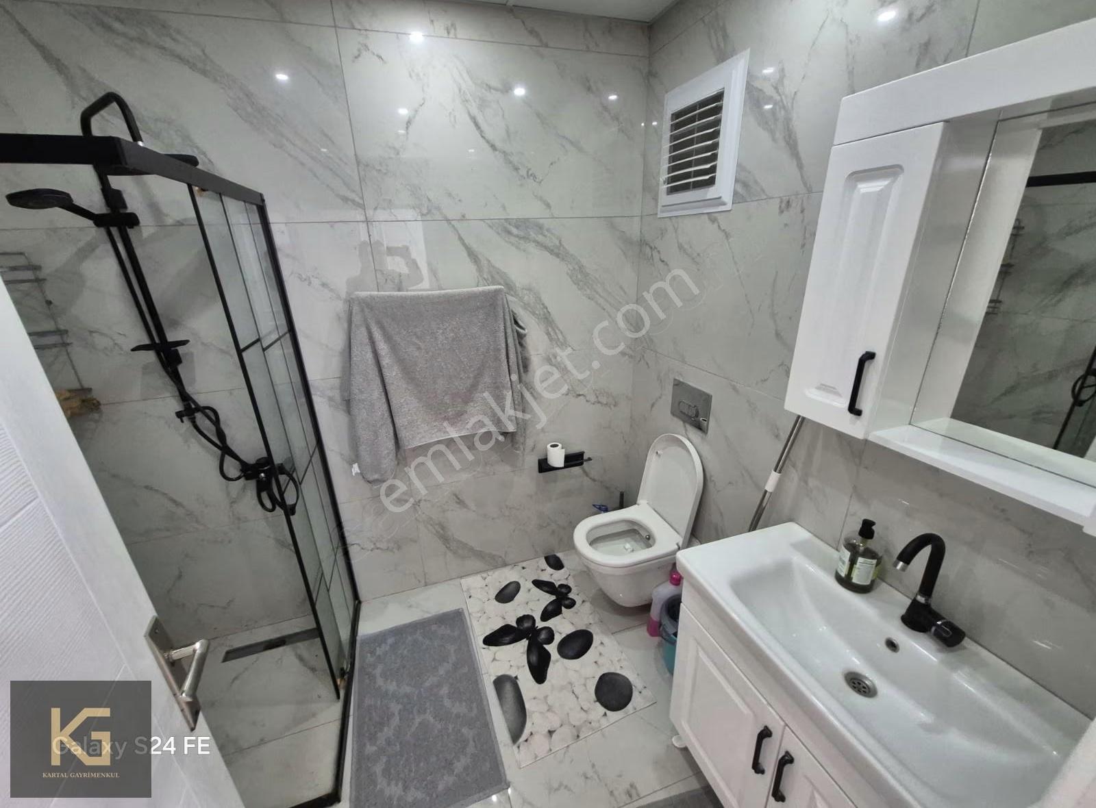 Evkaf Mahallesinde Eşyalı Full Deniz Manzaralı Daire - Görsel 18