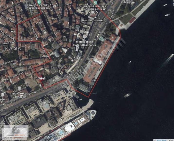 Galataportun Tam Karşısında Boğaz Manzaralı Prestj Proje Arsası - Görsel 5