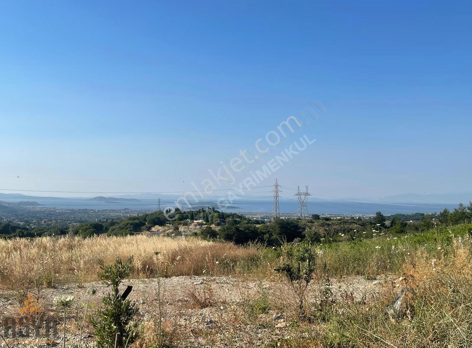 Urla Yenice'de Full Deniz Manzaralı/ İmar Sınırında/ Fırsat Arsa - Görsel 3