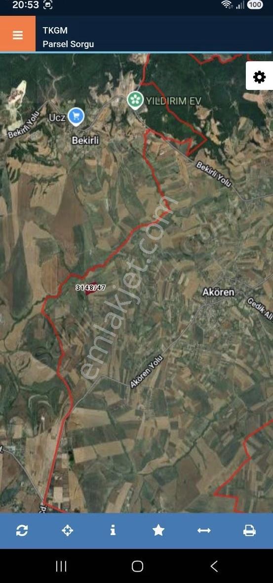 Yan Yana 3 Adet Parsel 1320 Metre - Görsel 4