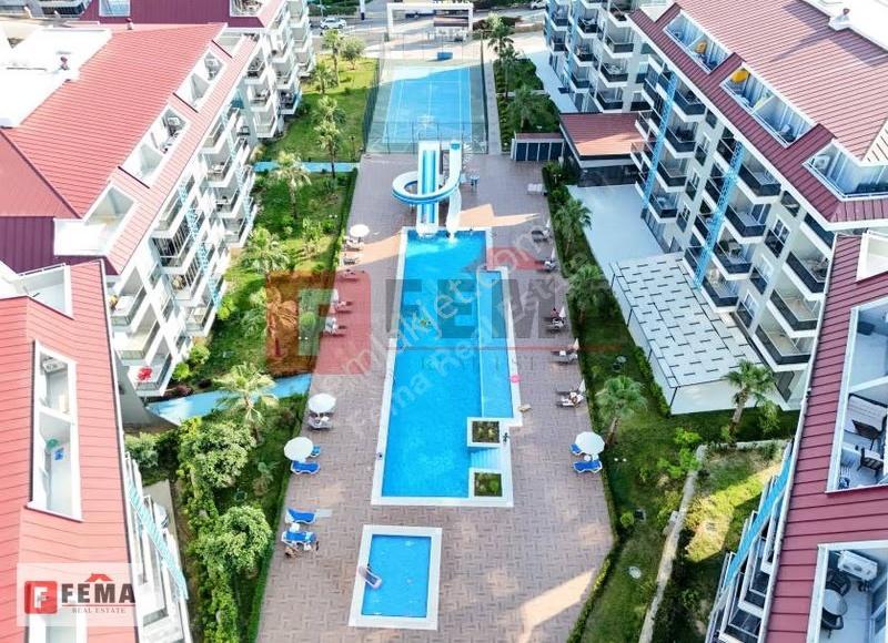 Alanya Kestel Calypso Residence'ta Satılık Eşyalı 1+1 Daire - Görsel 21