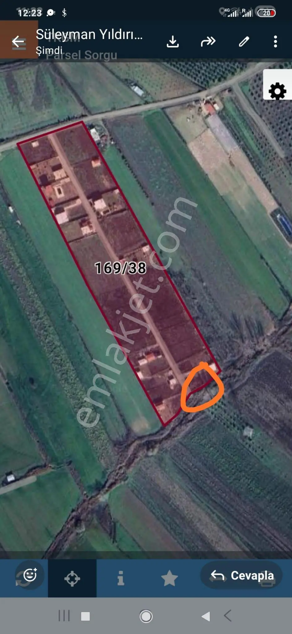 İzmir Menderes Oğlananası Ayrancılar 314 M2 Hisse Tapulu Elektrik Su - Görsel 3