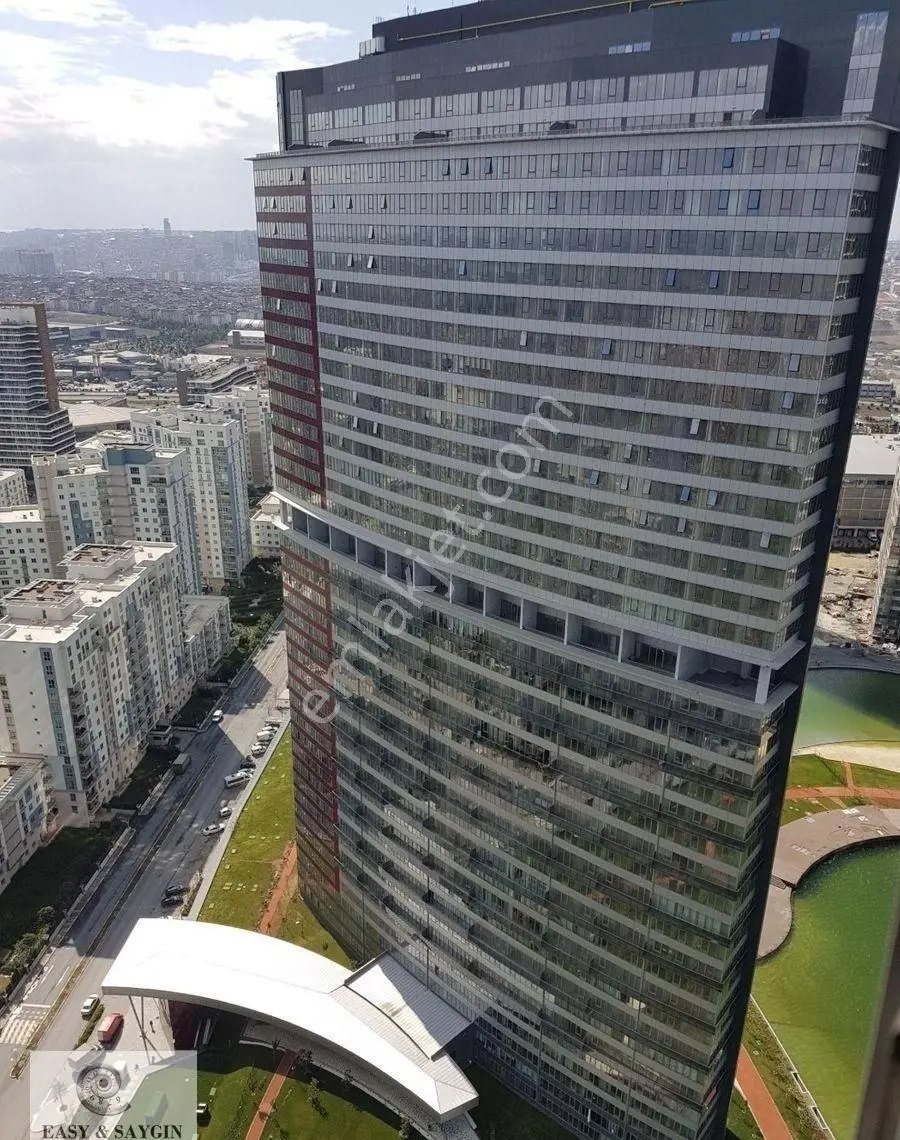 Garanti Koza Kınalı Blokta 35.kat Kiralık Gölet Manzaralı Daire