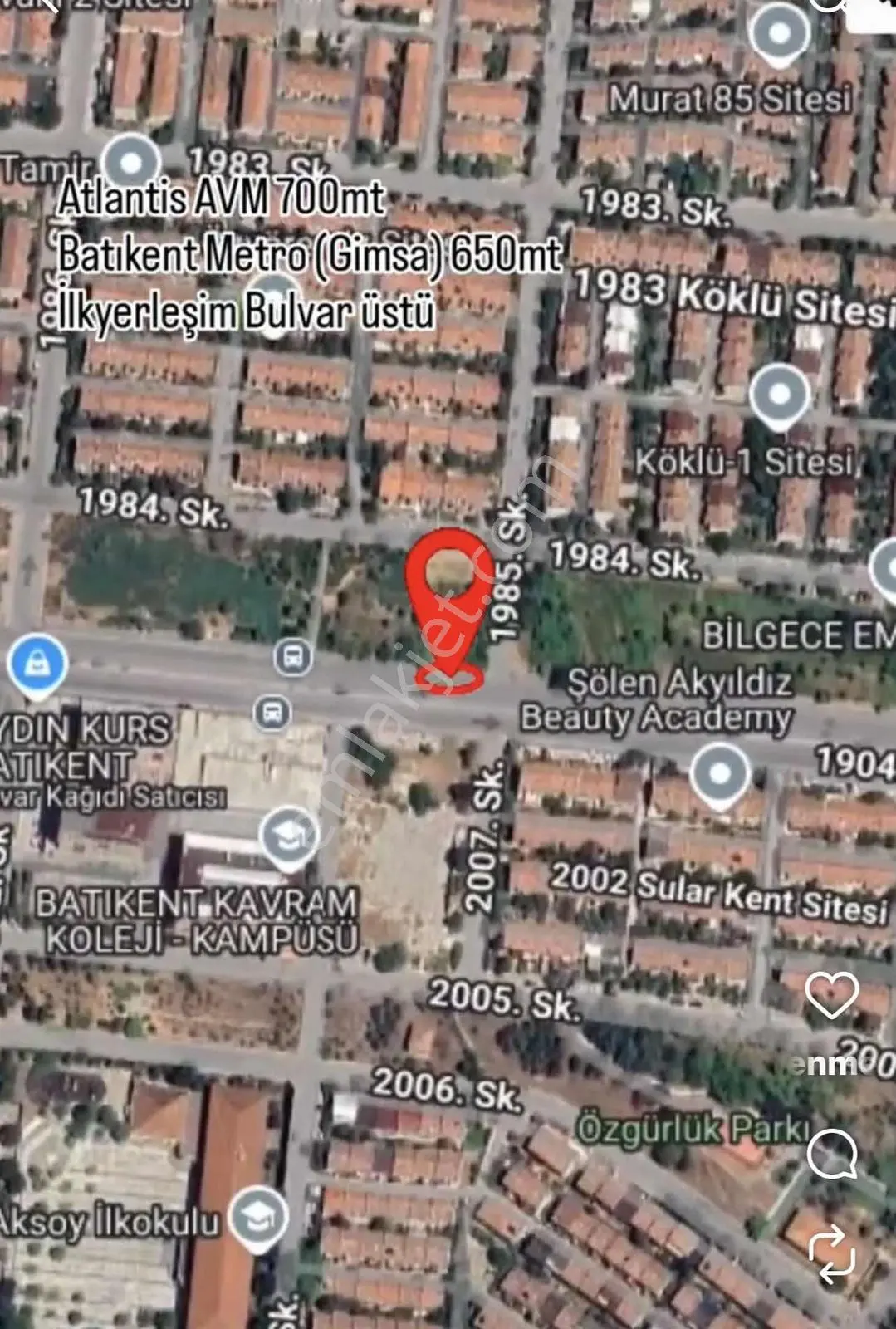 Batıkentte Metroya Yürüme Mesafesinde Satılık 1+1 Daire - Görsel 2
