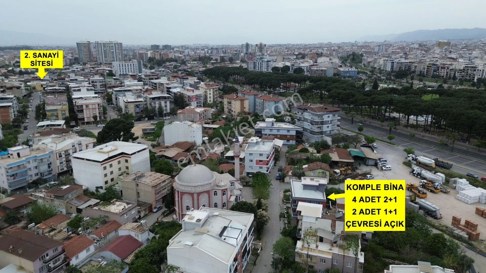 Procity'den Tekstil Park Karşısı Ata Mh.de 1+1 Kiralık Daire - Görsel 3