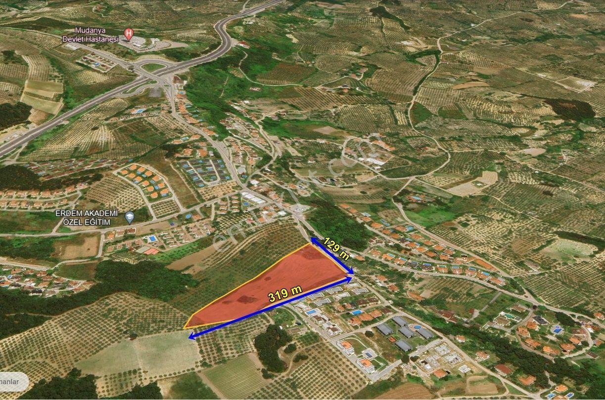 Mudanya Çağrışanda Deniz Manzaralı Satılık Villa İmarlı Arsa - Görsel 26