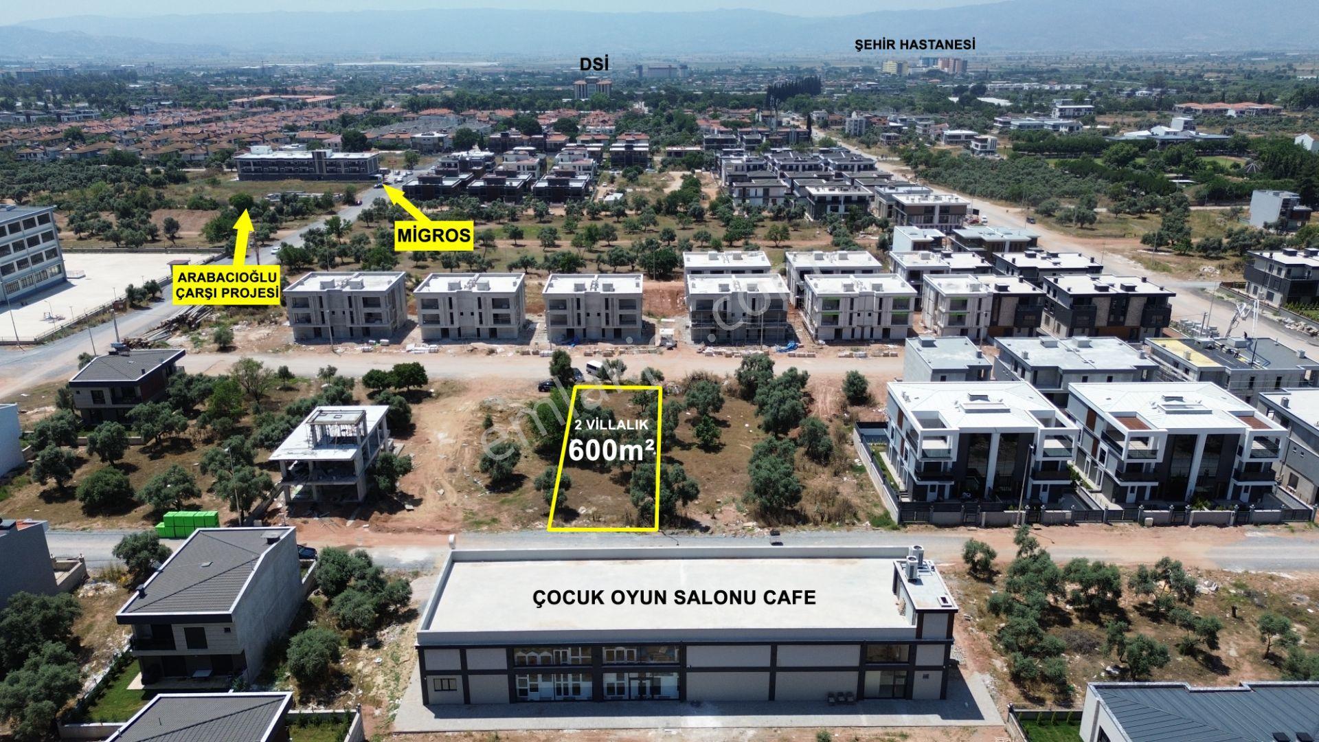 Procity'den *fırsat* Mimar Sinan Mah.de 600m² Arsa 2 Villalık