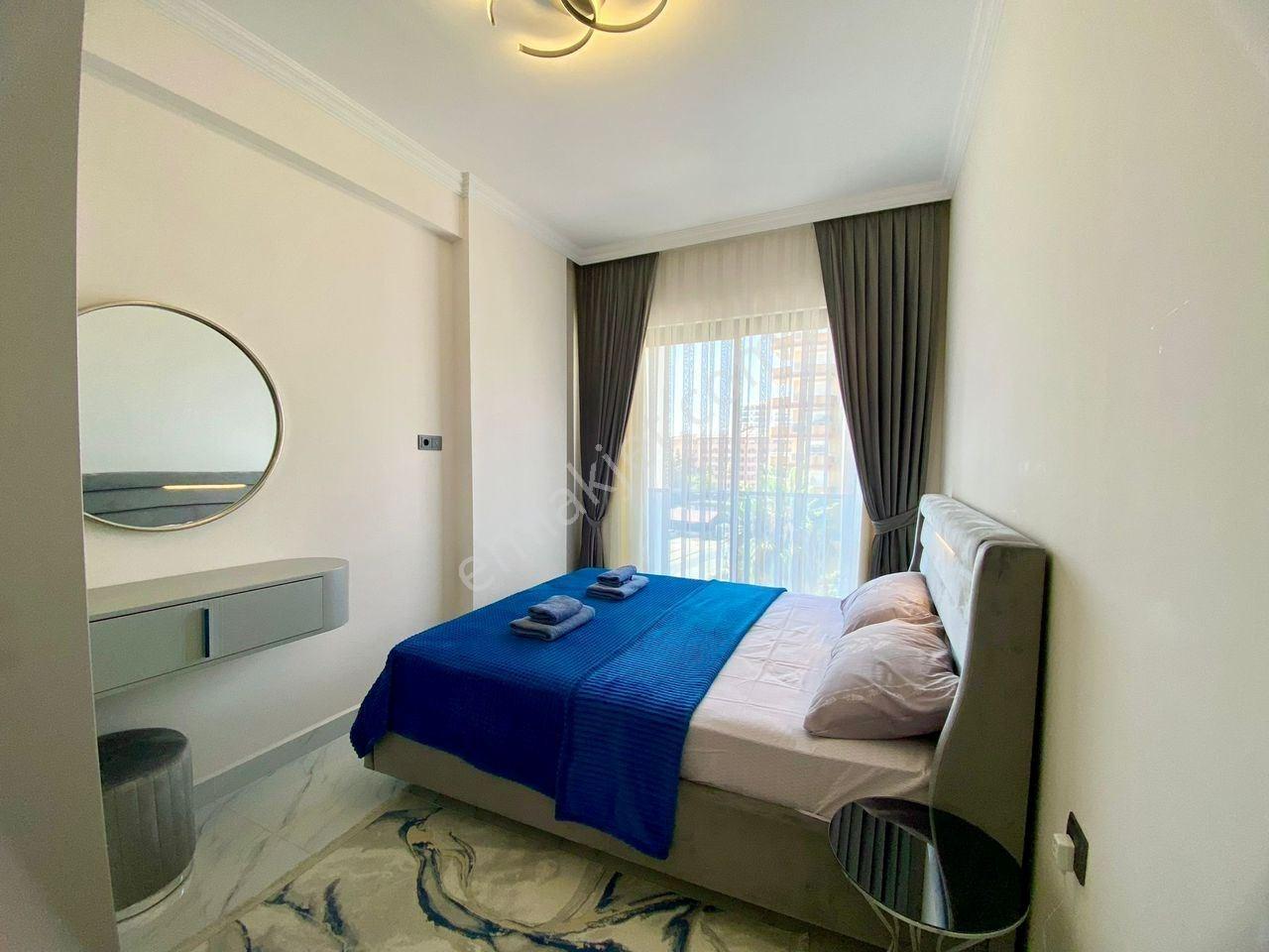 Alanya Kargıcak Denize 100 Mt Mesafede 1+1 Eşyalı Sıfır Satılık Daire - Görsel 8