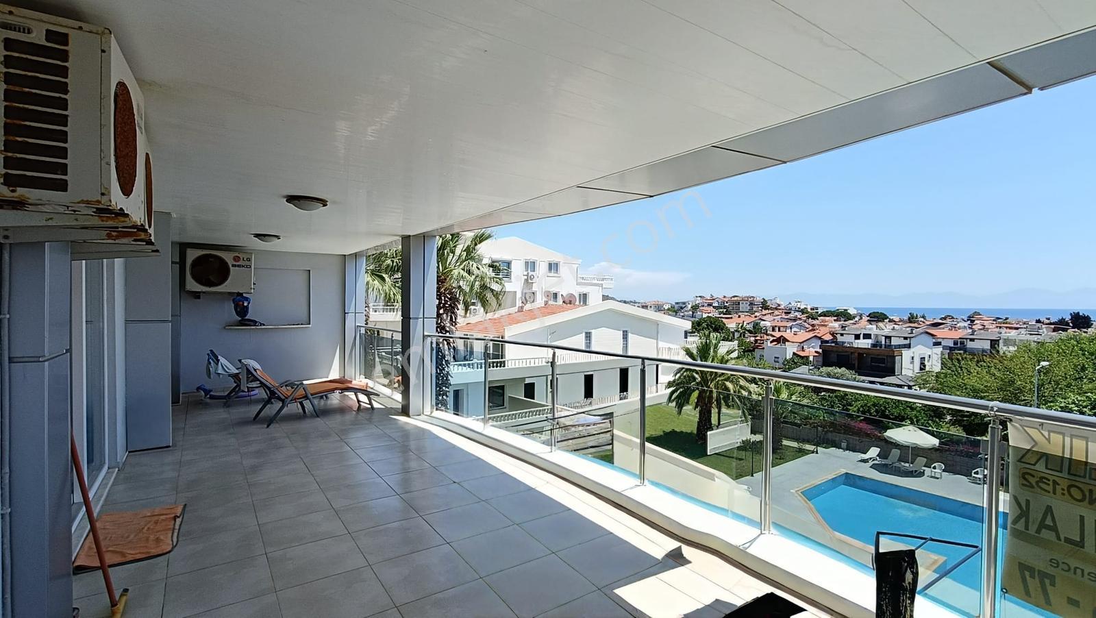 Havuzlu, Asansörlü,full Deniz Manzaralı, Eşyalı