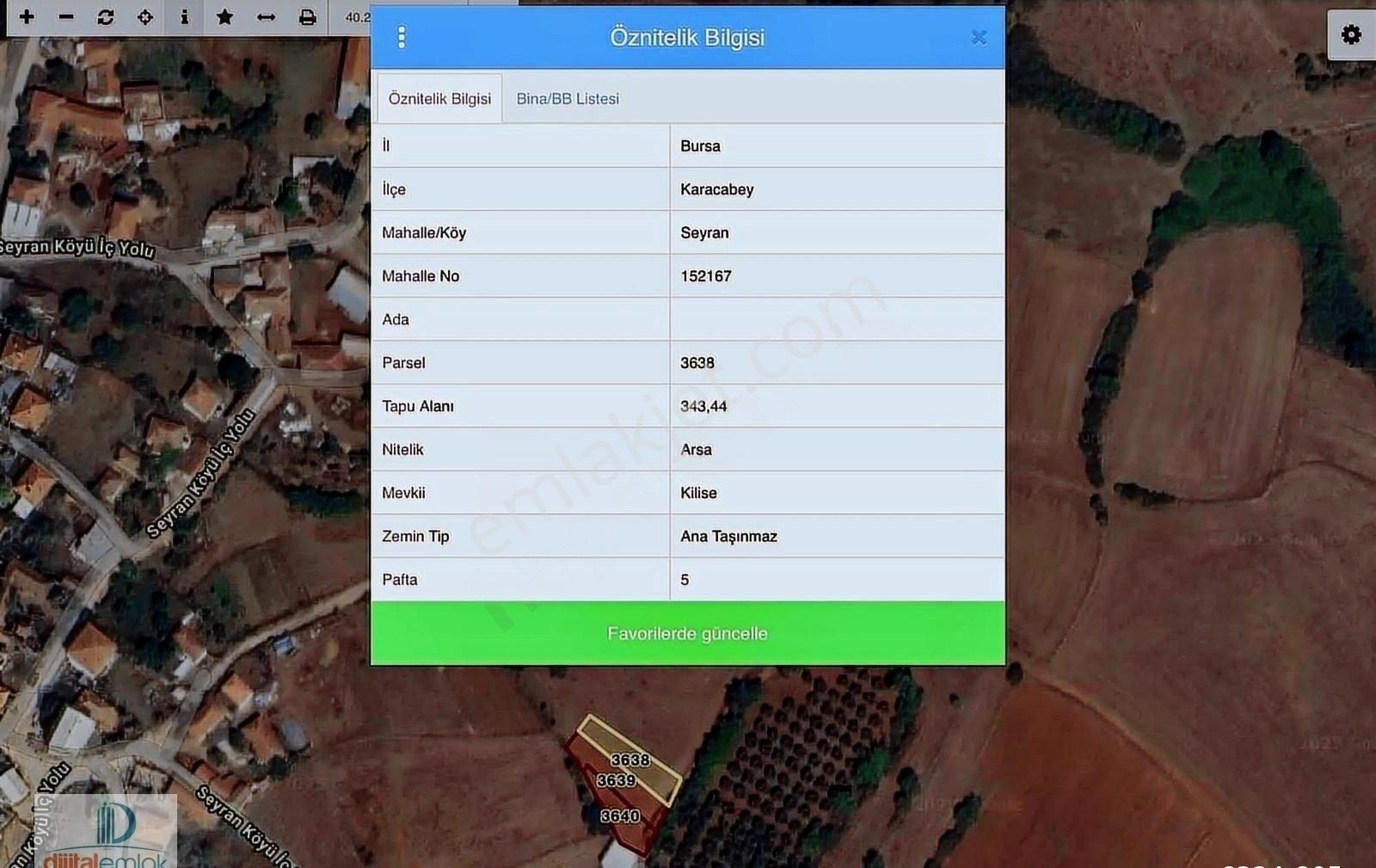 Karacabey Seyranda Satılık Konut İmarlı Köyiçi Arsalar. - Görsel 4