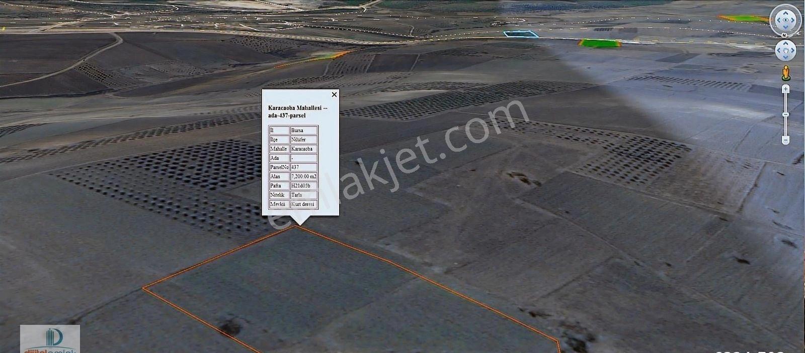 Dijitalemlak'tan Karacaoba'da Satılık 7.200 M2 Yatırımlık Tarla. - Görsel 12