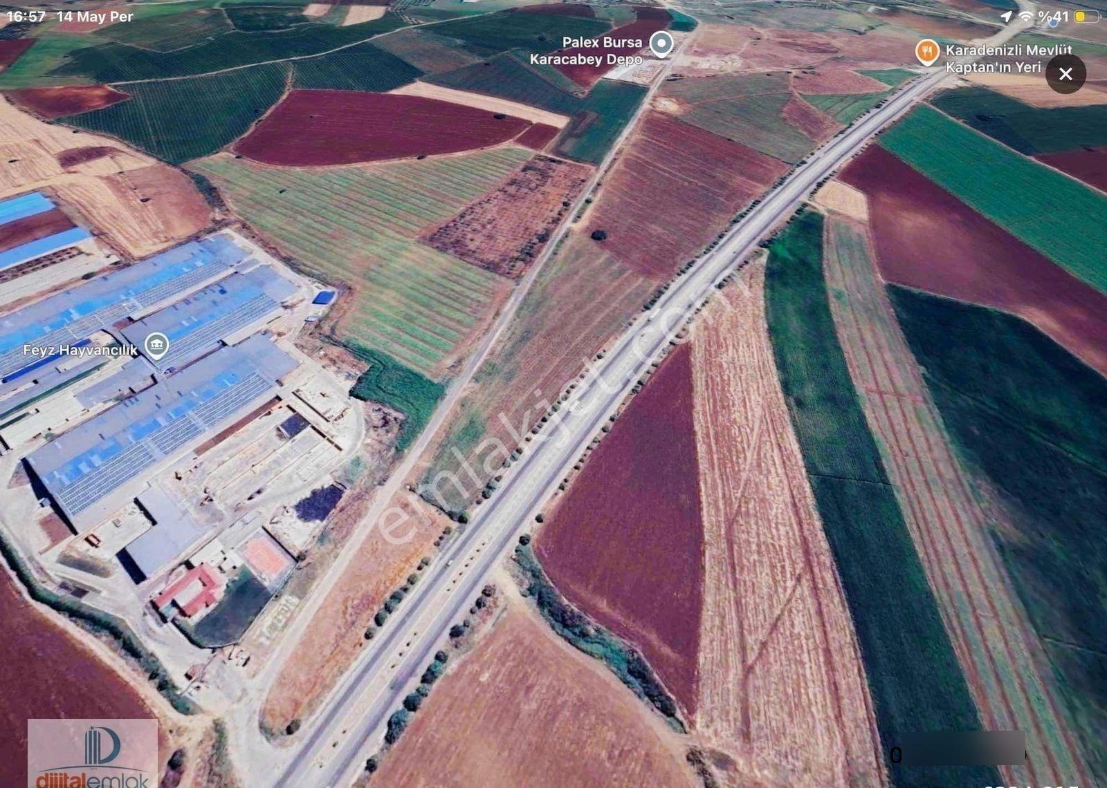 Karacabey Bandırma Yolunda Satılık 30.700 M2 Yatırımlık Arazi. - Görsel 5