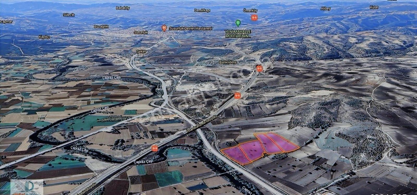 Dijitalemlak'tan Susurlukta Depolama Alanında 94.600 M2 Satılık. - Görsel 6
