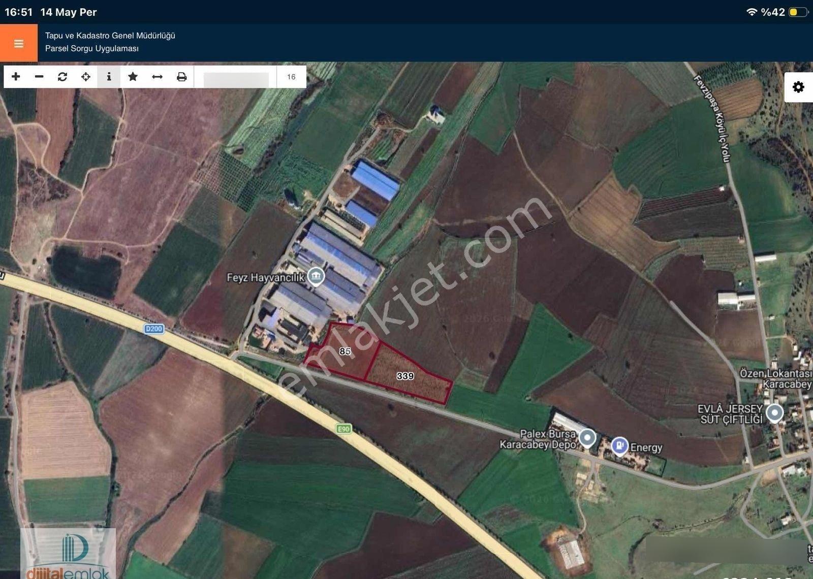 Karacabey Bandırma Yolunda Satılık 15.700 M2 Yatırımlık Arazi. - Görsel 16
