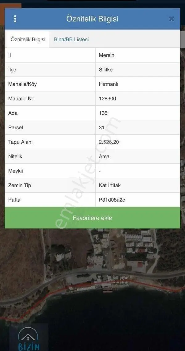 Yeşilovacık'ta Denize Yakın Satılık Parsel - Görsel 2