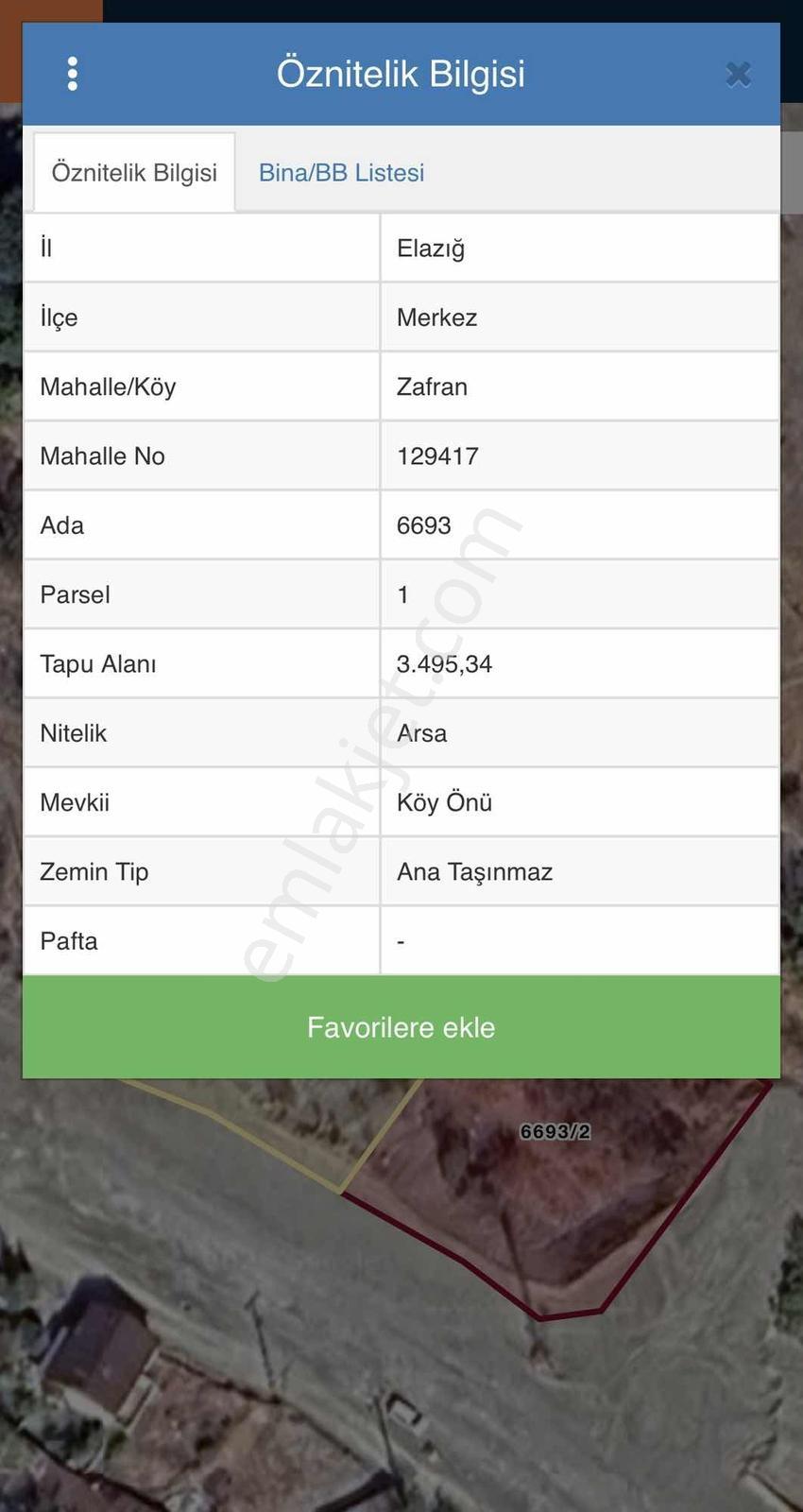 Zafran Mahallesi Satılık Arsa Fırsatı!