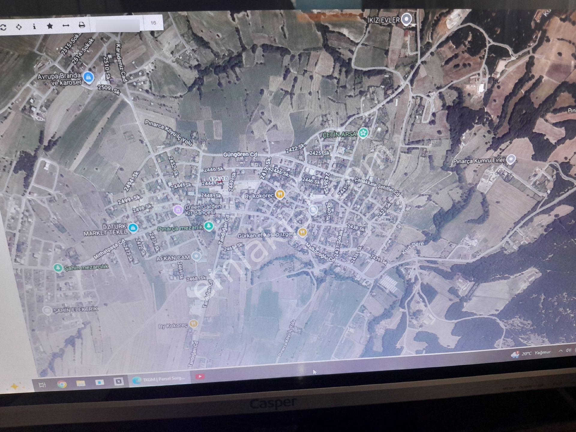 Satılık Arsa Kapaklı Pınarca Mahallesi Merkezde Kartal Emlaktan - Görsel 5