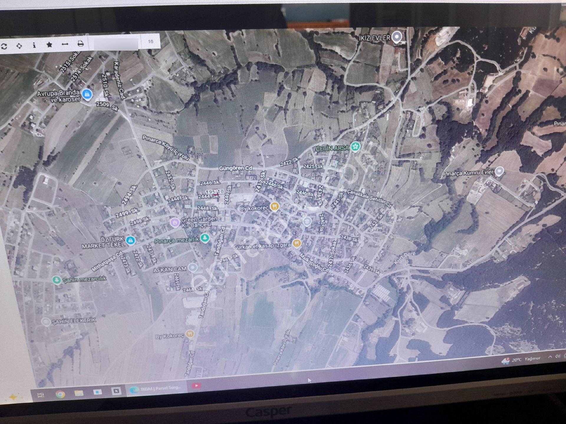 Satılık Arsa Kapaklı Pınarca Mahallesi Merkezde Kartal Emlaktan - Görsel 4