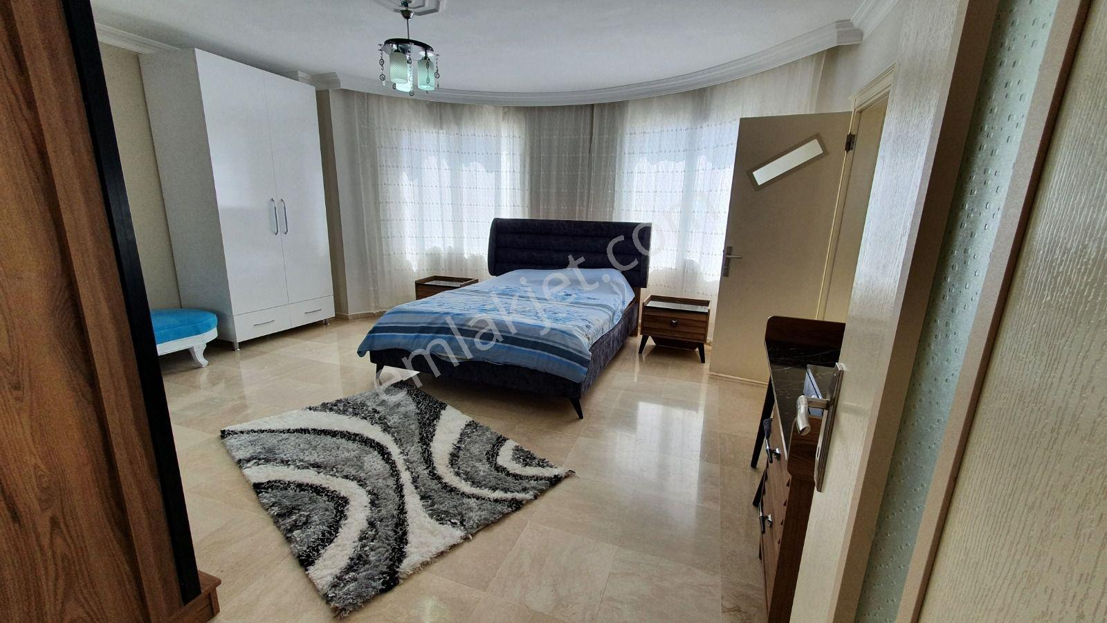 Yalı Resıdence Uzun Dönem Kiralık Eşyalı 3+1 Dubleks Daire– Mahmutlar / Alanya / Antalya - Görsel 13