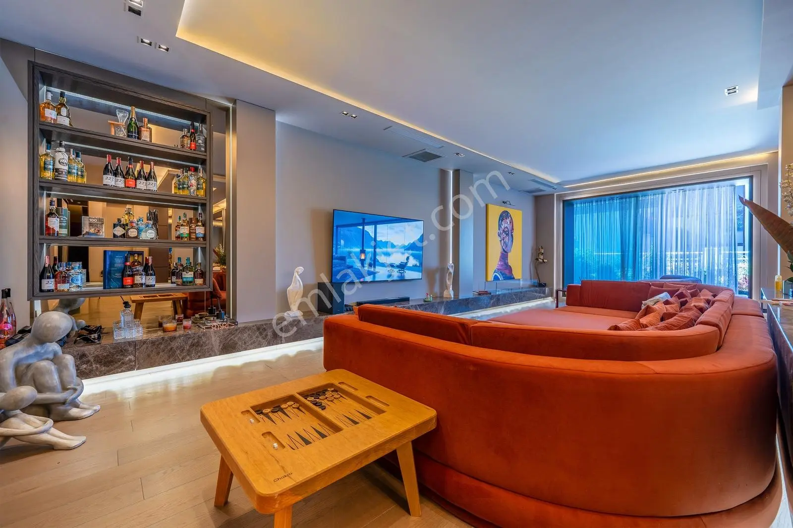 Acarkent'te Benzersiz Mimari | Tek Katlı Loft Penthouse Villa