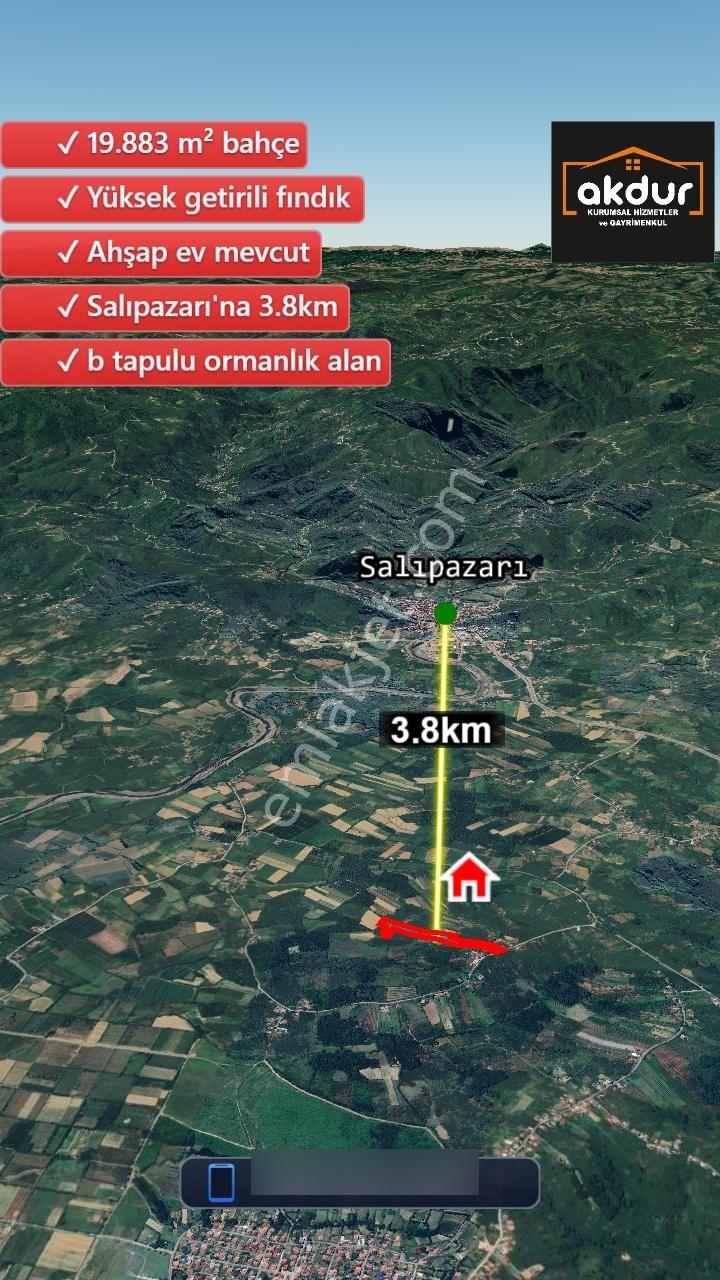 Akdur'dan Salıpazarı Kocalar'da 19'883 M² Tarla - Görsel 3