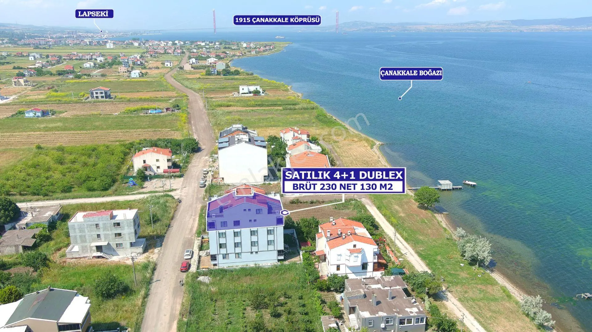 Leb'i Derya Boğaz Manzaralı Satılık Dubleks Daire