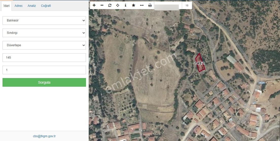 Sındırgı Düvertepe'de %40 İmarlı İçinde Yapı Olan 296m2 Arsa - Görsel 3