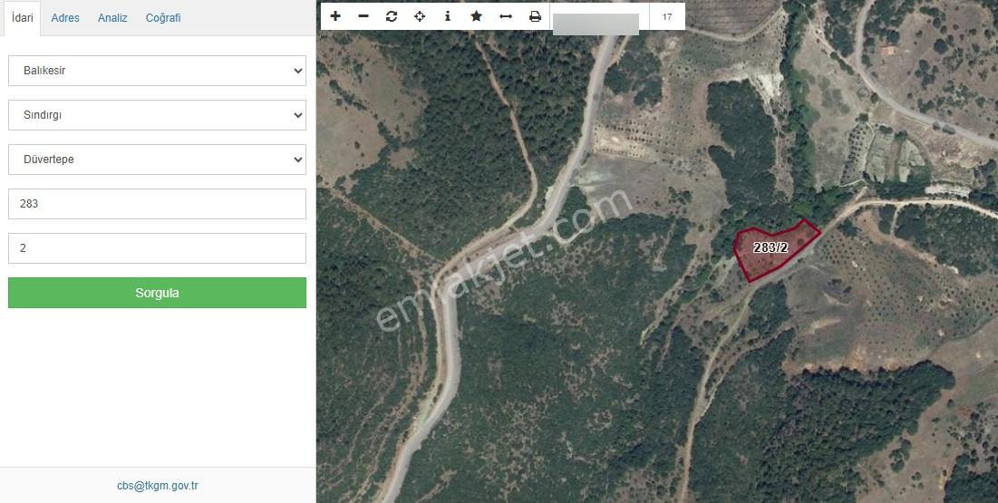 Balıkesir Sındırgı Düvertepe'de 2.787 M2 Yatırımlık Tarla - Görsel 2