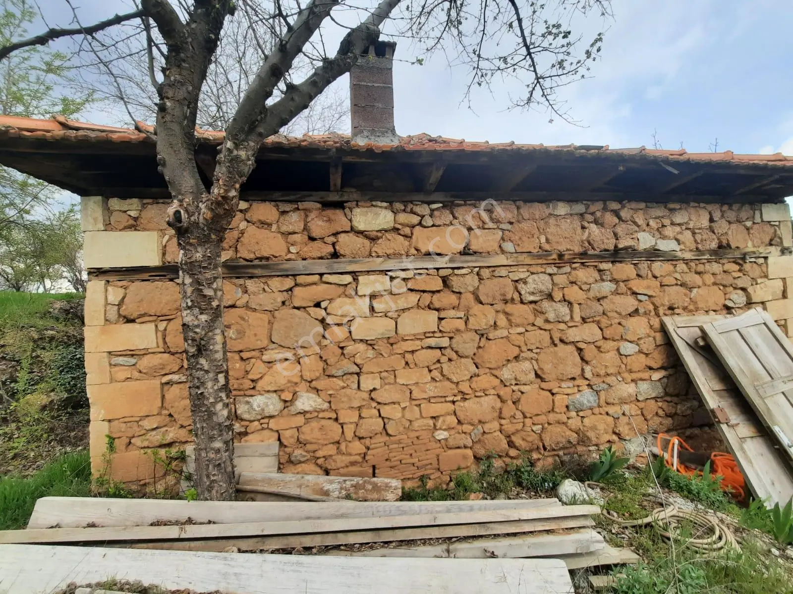 Çameli, Cevizli De 1 546 M2 Taş Köy Evi Ve Müstakil Arsa Acil Satılık - Görsel 3