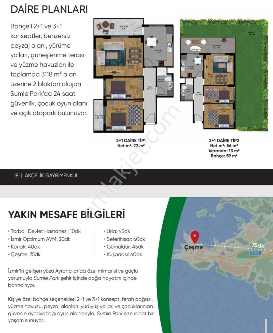 Torbalı Ayrancılar İnönü Mah. 3+1 Site İçinde Satılık Lüx Daire - Görsel 8